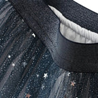 Damen Tutu  Rock in A Linie aus Mesh mit Sternenmuster