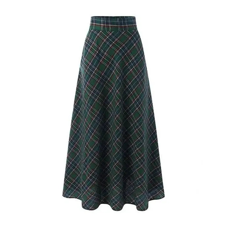 Retro Damenrock mit hohem Bund